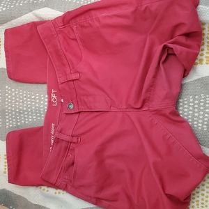 Ann Taylor LOFT Curvy Skinny Jeans